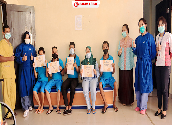 Vaksinasi pasien ODGJ yang dirawat di RSUD EHD Tanjunguban